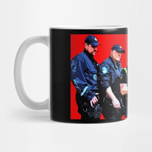 greta thunberg arrested pop art Mug